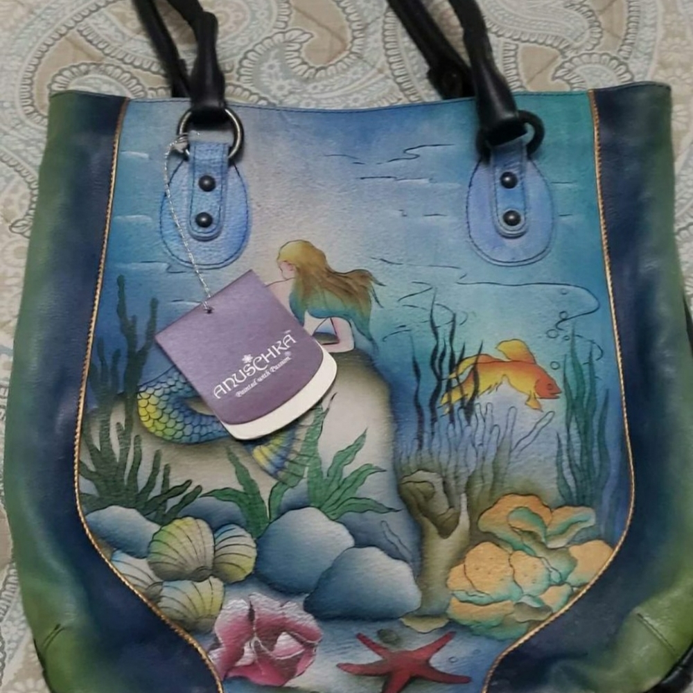 ANUSCHKA LEATHER BAG